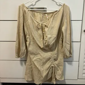 Free People Port Sunlight Mini Beige thumbnail 2