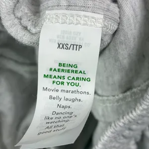 Offline by Aerie Cloud Fleece Sweat Short Size XXS Gray Athleisure Lounge Sporty thumbnail 8