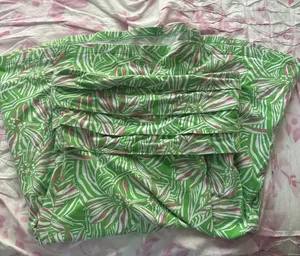 Lilly Pulitzer Dress green floral thumbnail 1