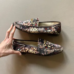 Sam Edelman Loraine Prima Ivory Velvet Loafers thumbnail 4