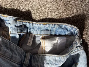 Pacsun Light Wash Jean Shorts thumbnail 5