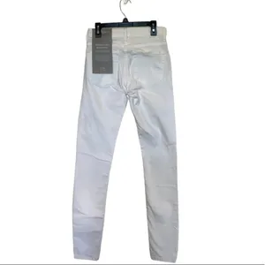 Everlane Bone The Mid Rise Skinny Crop Jeans Size‎ 23 thumbnail 6