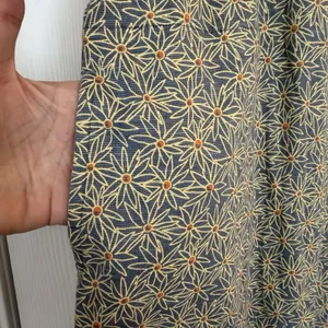 Toad‎ & Co Dress Windmere II Womens M Blue/Yellow Floral Organic Eco Stretch thumbnail 6