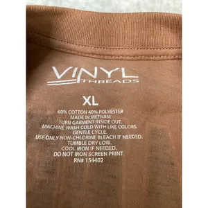 Vinyl Threads Los‎ Angeles 76 Graphic T-Shirt Brown XL TGJ2054A NWT thumbnail 3