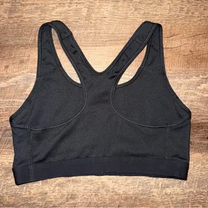 Nike Women's Black Sports Bra Size Medium thumbnail 3