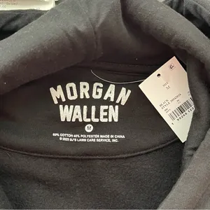 NWT Morgan Wallen I’m the Problem Fleece Graphic Sweatshirt Hoodie M thumbnail 5