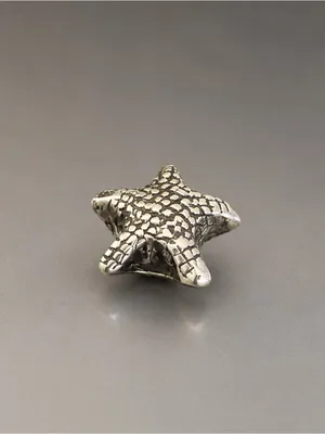 Vintage Sterling Silver Starfish Charm Fits Most Snake Charm Bracelets thumbnail 4