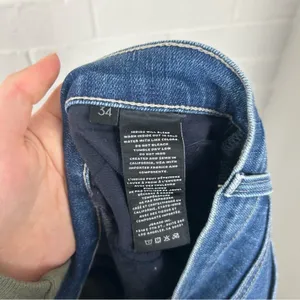 J Brand Alana High Rise Cropped Distressed Skinny Jeans Size 34 thumbnail 6