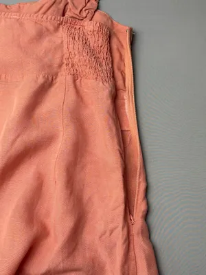 Altar’d State Pink Linen Blend Mini Dress Large Cottagecore Boho Feminine thumbnail 9