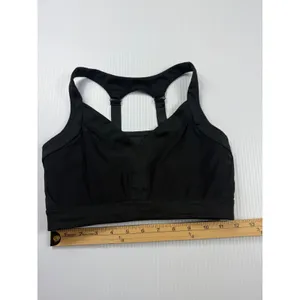 Fabletics High Impact Sports Bra Adjustable Straps Black Size‎ S thumbnail 2