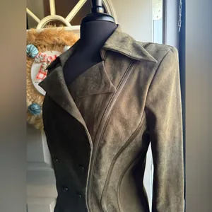 Vintage 90s Cache brushed military style blazer jacket, size medium thumbnail 3