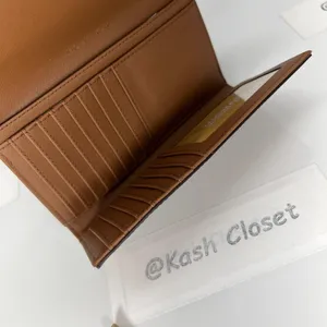 Michael Kors Luggage Jet Set Travel Trifold Wallet thumbnail 3