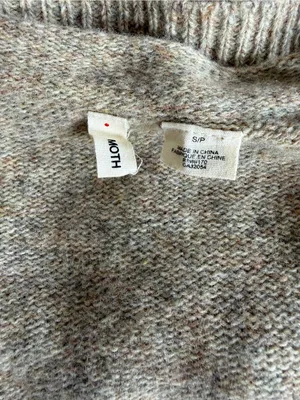 Anthropologie Moth Wool Split Decision Ruffle
Cardi Sweater Size Small thumbnail 6