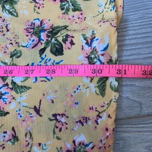Flynn Skye Leila lace up dress squash floral print sz XS‎ thumbnail 9
