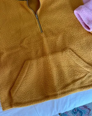 Color block Fleece Zip Up thumbnail 3