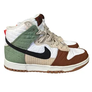 Nike Dunk High LX Next Nature Summit Women's Sz 7.5 White Black Green DN9909-100 thumbnail 2