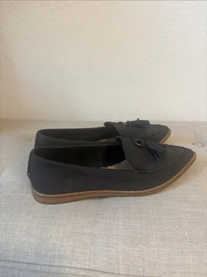 Sperry Women's Black Pointed Tassel Loafers size 7 thumbnail 3