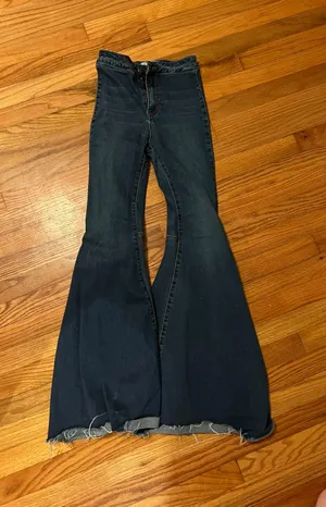 Free People Flare Jeans Just Float On thumbnail 2