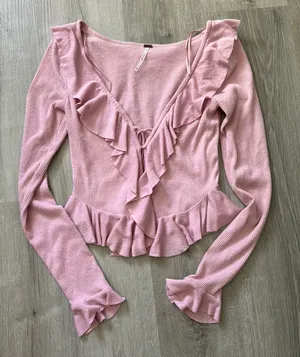 Free People Long-sleeve Top thumbnail 1