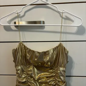 Meshki Gold Metallic Dress *flawed* thumbnail 9