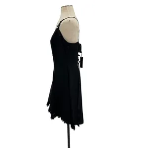 Dolls Kill Widow Darkest Desires Lace Mini Dress Corset‎ Lace-Up Black Size XL thumbnail 6