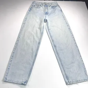 BDG Urban Outfitters High Rise Baggy Jeans Light Wash Wide Leg Denim Size 28 thumbnail 14