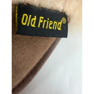 Old Friend Women Scuff Suede Sheepskin Slippers Chestnut Brown Size 6M thumbnail 6