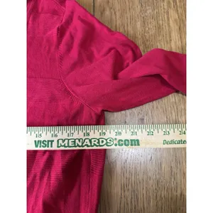 Worthington Red Knit Sweater Dress‎ Women Size XL Holiday A Line Office Casual thumbnail 7