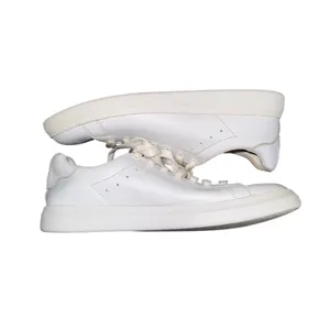 Tory Burch Howell Court Sneaker Womens 7M White Good Leather Gold‎ Logo 73057 thumbnail 5