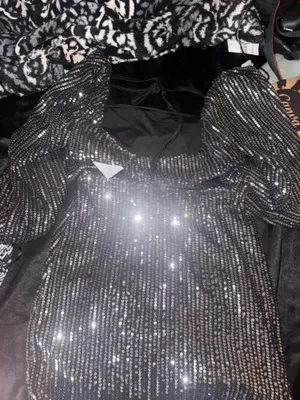Matching Two Piece Set Black Size XS thumbnail 2