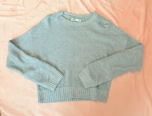 Gray Hollister Knit Sweater Size S thumbnail 1
