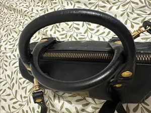MCM Black Mini Bag in Viseto Coated Canvas thumbnail 11