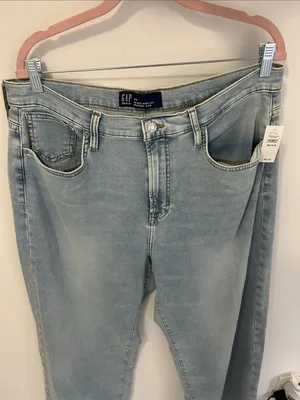 Gap High Rise Wide Leg Sweatpant Jeans thumbnail 5