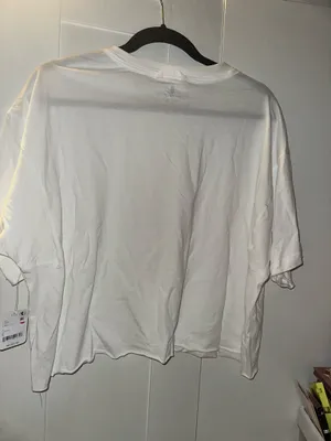 NWT NWT Free People Movement Inspire Buti Logo Tee In White Combo thumbnail 5