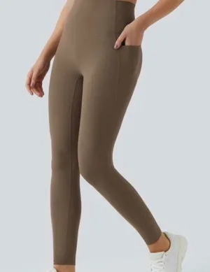 Halara XL 7/8 Ultra Sculpt High Waisted Tummy Control Leggings With Pockets Wome thumbnail 1