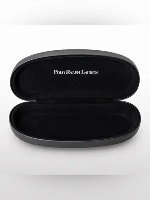 Polo Ralph Lauren Black Hard Shell Sunglasses Eyeglass Case Velvet Lined thumbnail 2