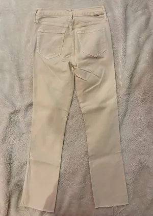 MOTHER High-Waisted Rascal Denim Ankle Fray Jeans thumbnail 4