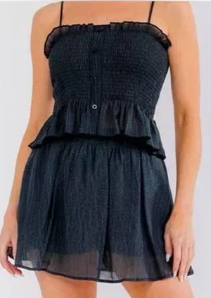 2 piece black set Size M thumbnail 1