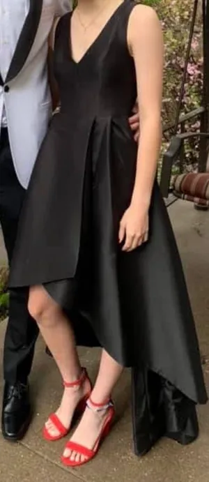 Black Calvin Klein High-Low Dress thumbnail 4