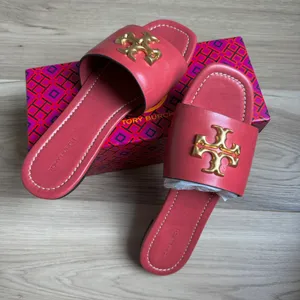 Tory Burch Eleanor Leather Slides 8 thumbnail 4