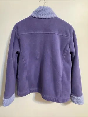 Vintage Patagonia Synchilla Women’s XL Purple Fleece Jacket Costa Rica thumbnail 3