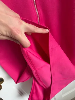 Lulus Hot Pink‎ Bodycon Midi Dress Sleeveless Side Slit Medium thumbnail 5