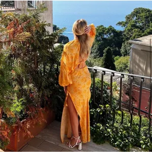 Jen's Pirate Booty Electro Floral‎ Sonora Dress Sunshine - XS thumbnail 2