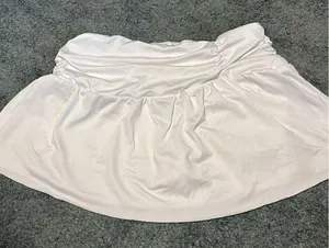 White mini skirt thumbnail 1