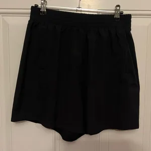 Gymshark Women's Black Athletic Shorts with Elastic Waist thumbnail 1