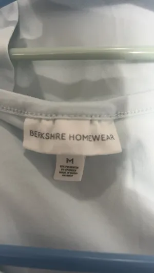 Berkshire Homewear 3 -piece Light Blue Lounge Set Medium Polyester Spandex thumbnail 4
