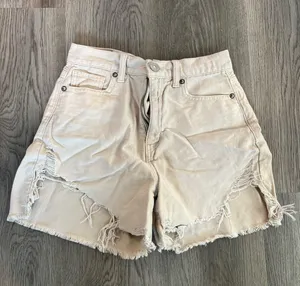 American Eagle High Rise Tan Shorts thumbnail 1
