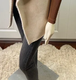 Twelfth Love Make Snow Angels Faux Fur Shawl Vest thumbnail 8