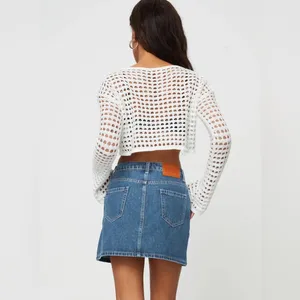 Princess Polly Trevina Denim Mini Skirt Mid Wash thumbnail 2