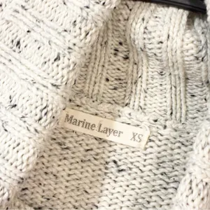 Marine Layer Remi Grey Knit Sweater Cowl Neck Size‎ XS thumbnail 3